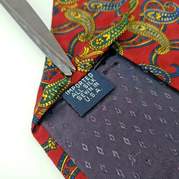 Claybrooke 100% Silk Men's Ties For Dress Business Work Formal Casual  USA Made - Picture 5 of 6